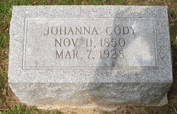 Johanna <I>Johnson</I> Cody 