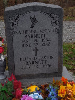 Katherine <I>McCall</I> Barnett 