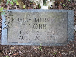 Daisy <I>Merritt</I> Cobb 