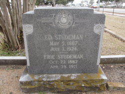Erie Elizabeth <I>Horne</I> Studeman 