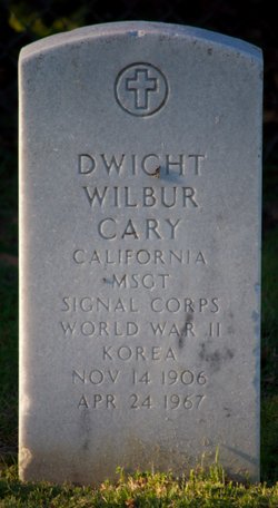 Dwight Wilbur Cary 