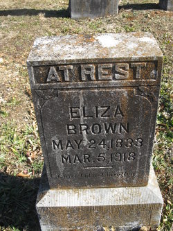 Eliza “Lizza” <I>Jackson</I> Brown 