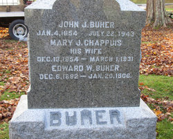 Mary J <I>Chappuis</I> Buher 