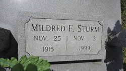 Mildred Frances <I>Widmer</I> Sturm 