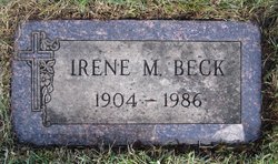 Irene Mary <I>Smith</I> Beck 