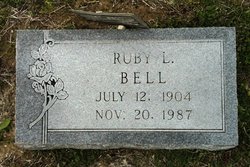 Ruby Louise <I>Hornaday</I> Bell 