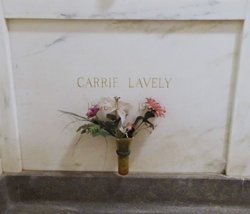 Carrie <I>Van Nuys</I> Lavely 