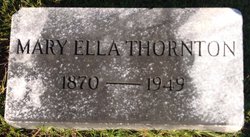 Mary Ella <I>Andrews</I> Thornton 