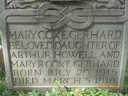 Mary Coxe Gerhard 