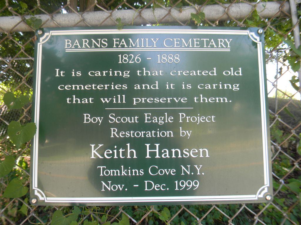 Barns Family Cemetery