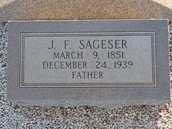 Jacob Franklin “J.F.” Sageser 