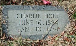 Charles William “Charlie” Holt 