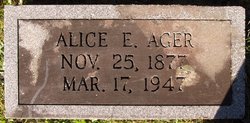 Alice Edith <I>Umberger</I> Ager 