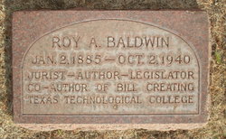 Roy Alvin Baldwin 