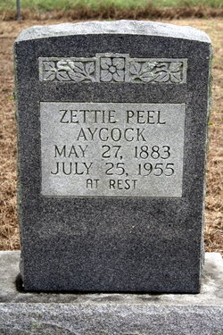 Lou Zettie <I>Peel</I> Aycock 