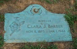 Clara J <I>Burkhardt</I> Barber 