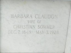 Barbara <I>Claudon</I> Sommer 