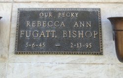 Rebecca Ann <I>Fugatt</I> Bishop 