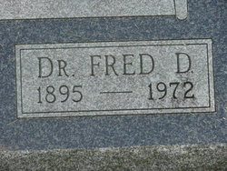 Dr Fred Dean Pedigo 