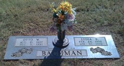 Lydia Bertha <I>Graf</I> Bachman 