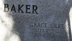 Grace Eileen <I>Whitney</I> Baker 