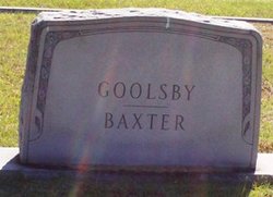 Frances <I>Goolsby</I> Baxter 