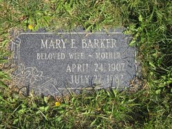 Mary Etta <I>Marsh</I> Barker 