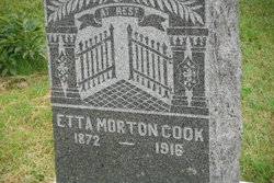 Etta Henrietta <I>Morton</I> Cook 