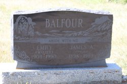 Emily <I>Walter</I> Balfour 