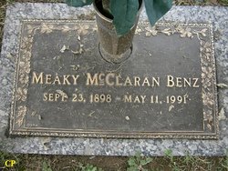 Meaky <I>McClaran</I> Benz 