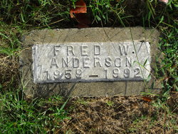 Fred W Anderson 
