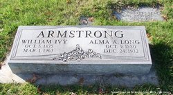Alma A <I>Long</I> Armstrong 