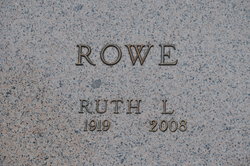 Ruth L Rowe 