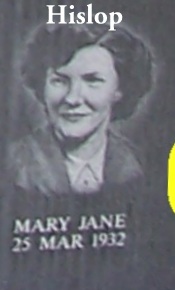 Mary Jane <I>Hislop</I> Brubaker 