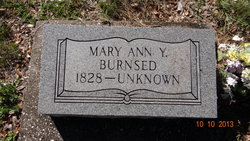Mary Ann <I>Yarbrough</I> Burnsed 