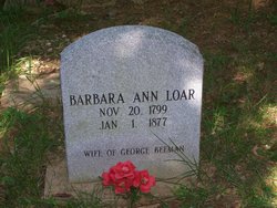 Mrs Barbara Ann <I>Loar</I> Beeman 