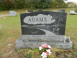 Rachel <I>Williams</I> Adams 
