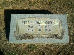 Nettie <I>Hobby</I> Greene 