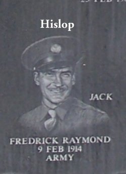 Fred Raymond “Jack” Hislop 