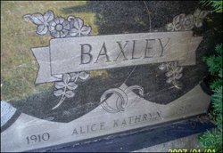 Alice Kathryn Baxley 