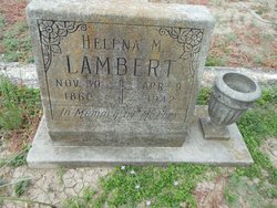 Helena <I>Mockert</I> Lambert 
