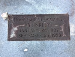Irma Pauline Brinkley 