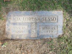 Ada Lorena <I>Allen</I> Sesso 