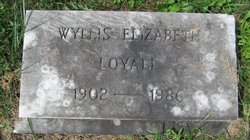 Wyllis Elizabeth Loyall 