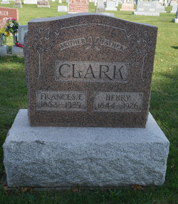 Frances Ellen <I>Slentz</I> Clark 