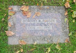 Dorothy Marie <I>Larson</I> Hodson 