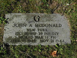 PFC John A. McDonald 