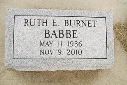 Ruth <I>Burnet</I> Babbe 