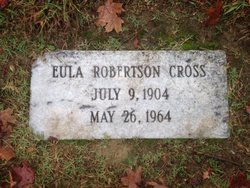 Eula C <I>Robertson</I> Cross 