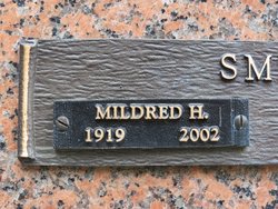 Mildred Helen “Millie” <I>Barker</I> Smith 